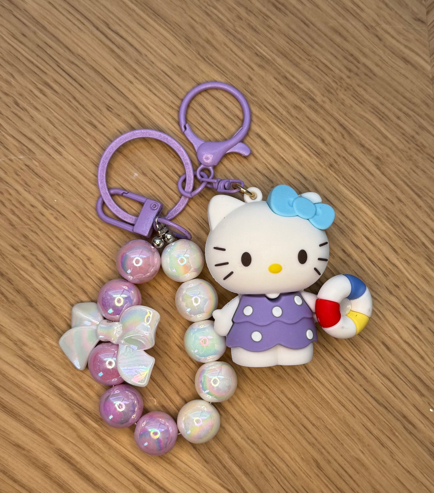Hello Kitty Beaded Keychain – Cute & Stylish Accessory