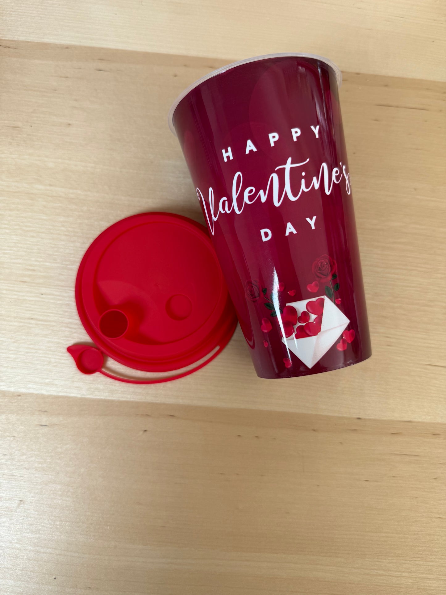 Vaso Rojo- 16 oz