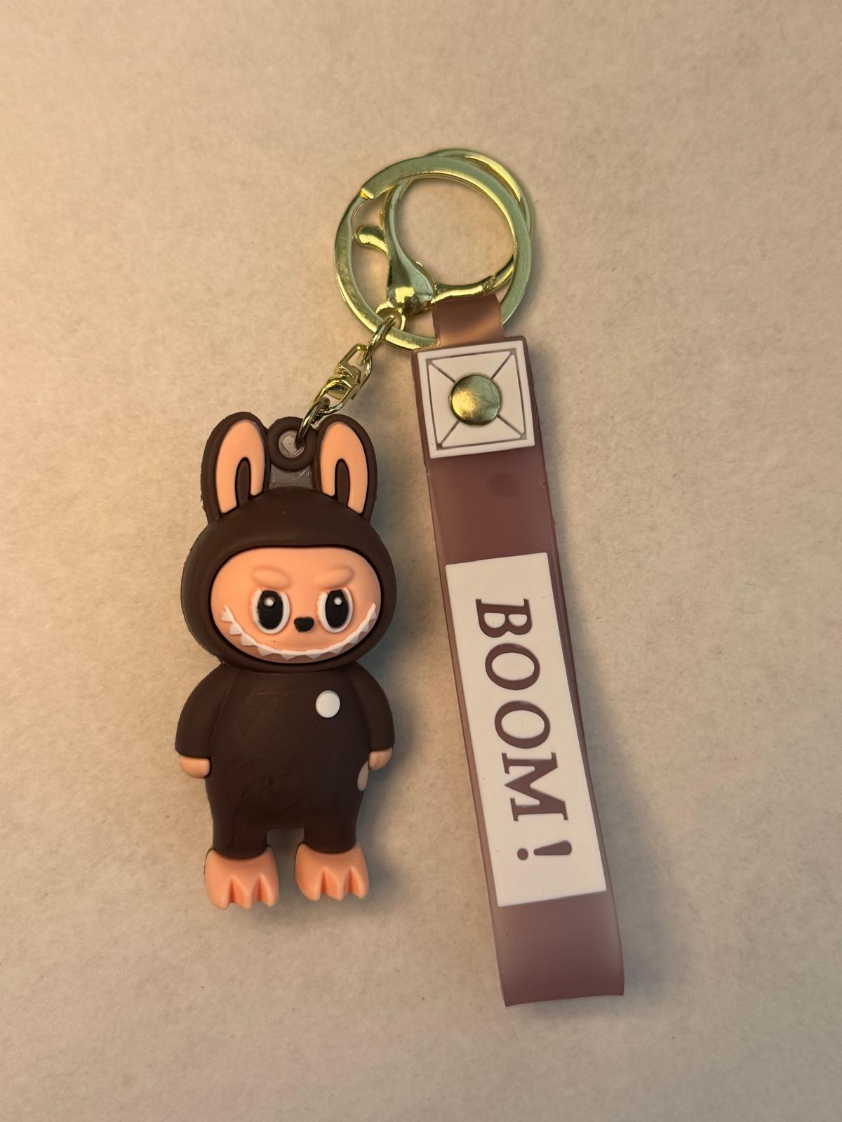 Labubu Character Keychain with Wrist Strap – Trendy & Fun