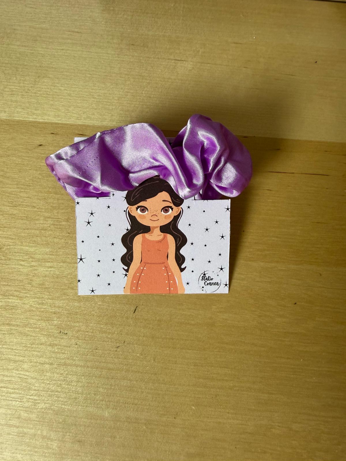 Moño Satin Amatista - Lila