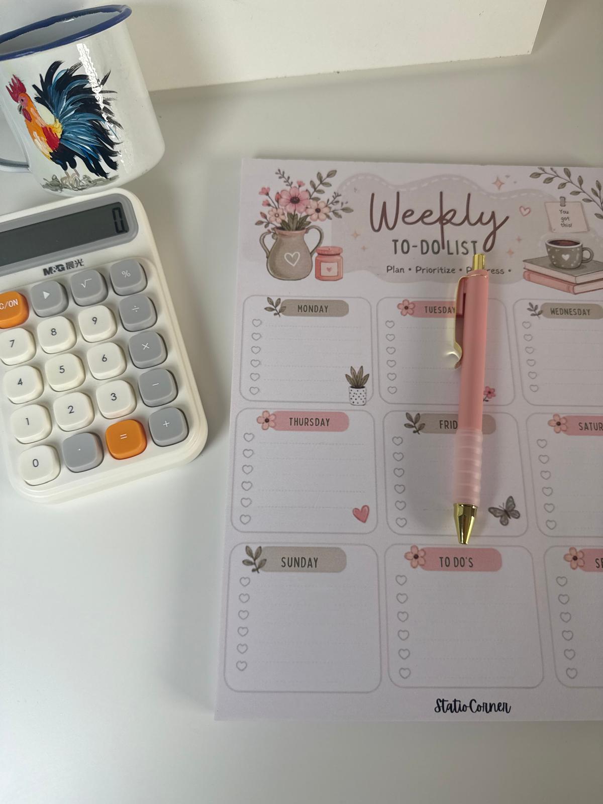 Vera Essential- Planificador Semanal