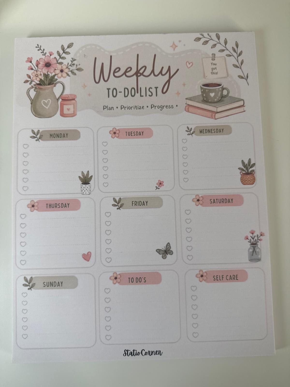 Vera Essential- Planificador Semanal